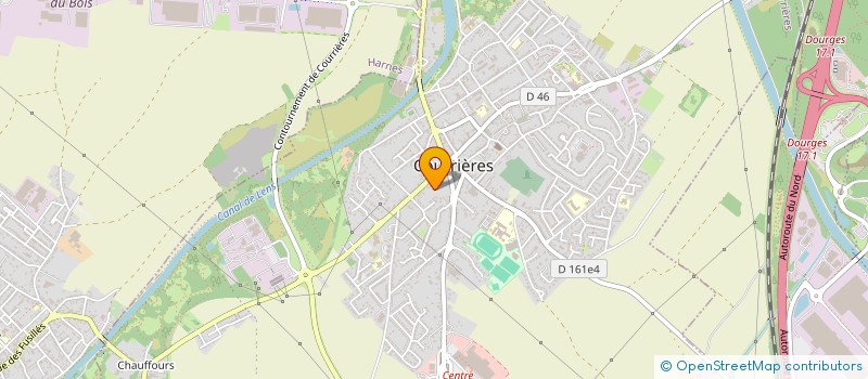 localisation de l'entreprise MONSIEUR CHRISTIAN GORGOL à COURRIERES