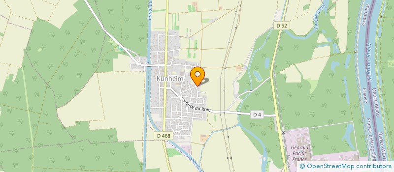 localisation de l'entreprise MONSIEUR CHRISTIAN GORIN  FORTSCHWIHR