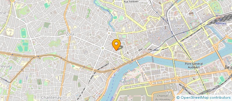 localisation de l'entreprise MONSIEUR CHRISTIAN GOSSE à NANTES
