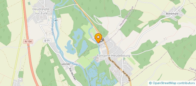 localisation de l'entreprise MONSIEUR CHRISTIAN GOSSELIN à HEUDREVILLE-SUR-EURE