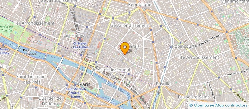 localisation de l'entreprise MONSIEUR CHRISTIAN GOTH  PARIS