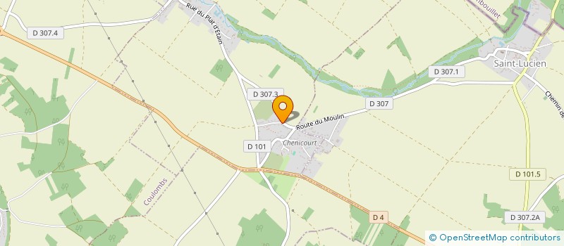 localisation de l'entreprise MONSIEUR CHRISTIAN GOUPI à SENANTES