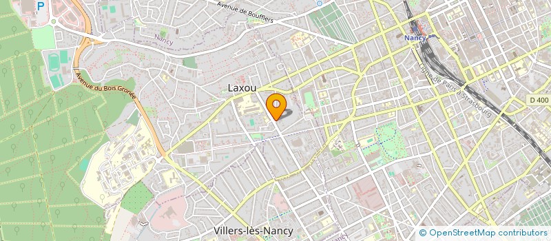 localisation de l'entreprise MONSIEUR CHRISTIAN GOURJEANDE  LAXOU