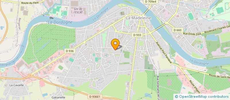 localisation de l'entreprise MONSIEUR CHRISTIAN GOURSAT à BERGERAC
