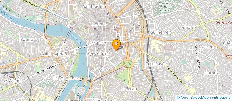 localisation de l'entreprise MONSIEUR CHRISTIAN GOUSSAUD à TOULOUSE