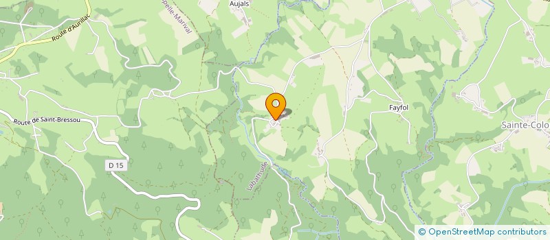 localisation de l'entreprise MONSIEUR CHRISTIAN GOUTAL  LABATHUDE