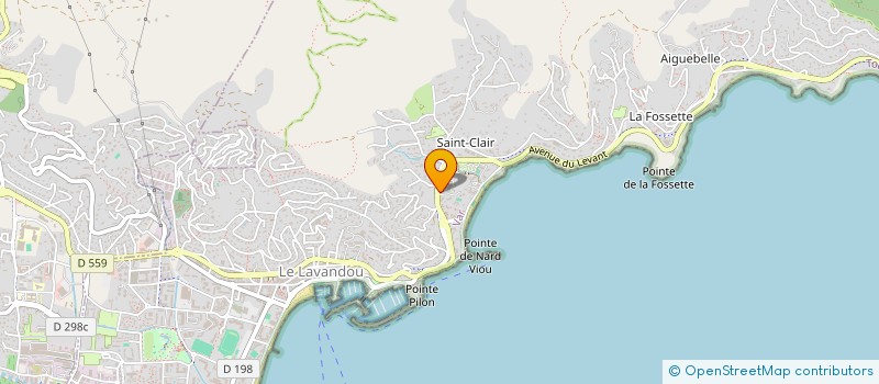 localisation de l'entreprise MONSIEUR CHRISTIAN GOUTORBE à LE LAVANDOU