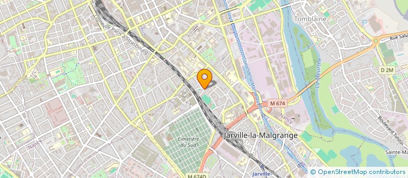 localisation de l'entreprise MONSIEUR CHRISTIAN GOZILLON  NANCY