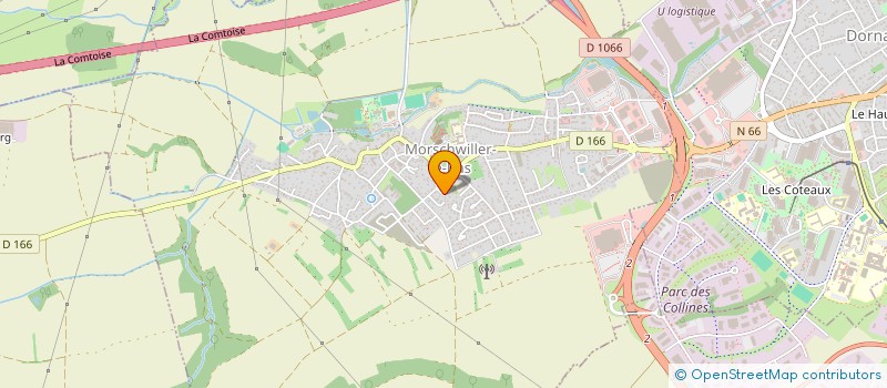 localisation de l'entreprise MONSIEUR CHRISTIAN GRABENSTAETTER  MORSCHWILLER-LE-BAS