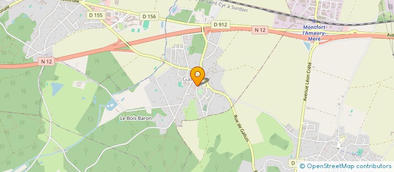 localisation de l'entreprise MONSIEUR CHRISTIAN GRAFTO  GALLUIS