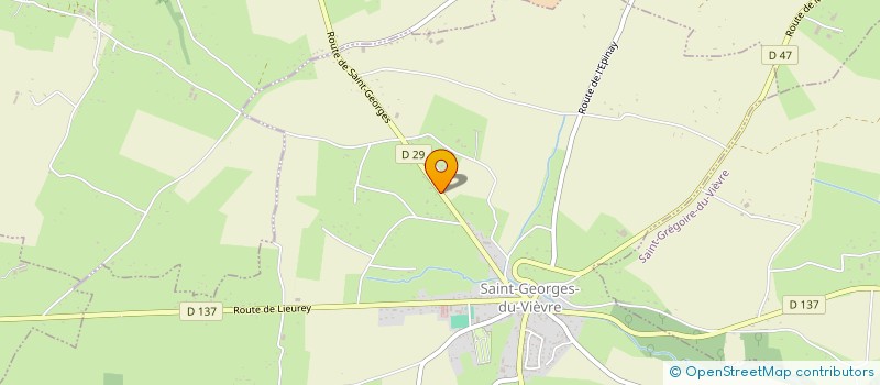 localisation de l'entreprise MONSIEUR CHRISTIAN GRANGER à SAINT-ETIENNE-L'ALLIER