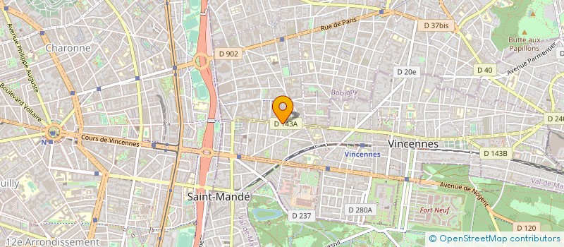localisation de l'entreprise MONSIEUR CHRISTIAN GRESKOWIAK à MONTREUIL