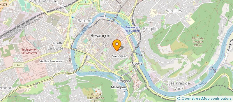 localisation de l'entreprise MONSIEUR CHRISTIAN GRESSET à BESANCON