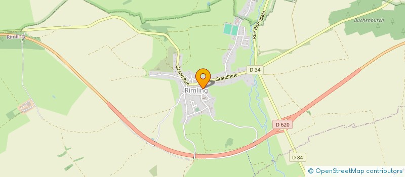 localisation de l'entreprise MONSIEUR CHRISTIAN GRILL  LOUTZVILLER