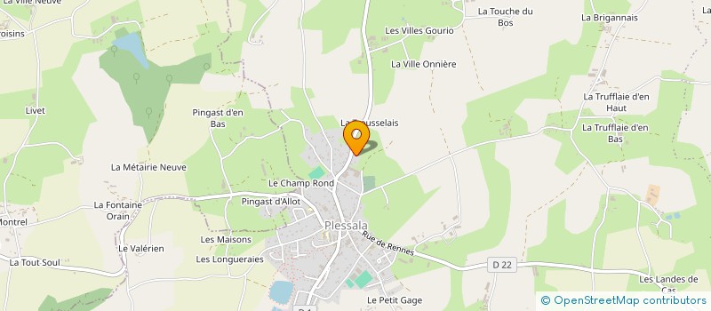 localisation de l'entreprise MONSIEUR CHRISTIAN GRONDIN à LE MENE