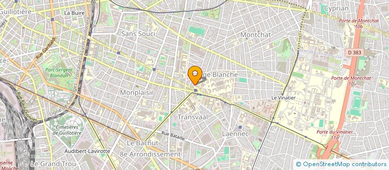 localisation de l'entreprise MONSIEUR CHRISTIAN GROS à LYON