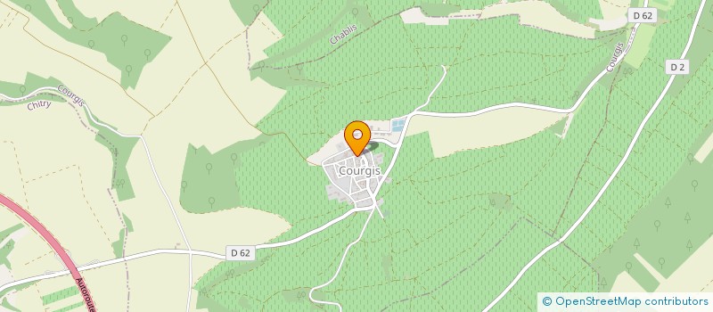 localisation de l'entreprise MONSIEUR CHRISTIAN GROSSOT  COURGIS