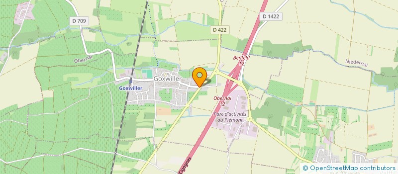 localisation de l'entreprise MONSIEUR CHRISTIAN GRUCKER  GOXWILLER