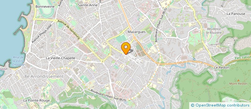 localisation de l'entreprise MONSIEUR CHRISTIAN GUEGAN à MARSEILLE