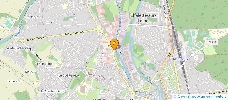 localisation de l'entreprise MONSIEUR CHRISTIAN GUENOT à CHALETTE-SUR-LOING