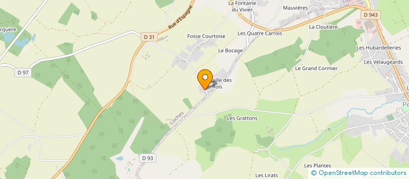 localisation de l'entreprise MONSIEUR CHRISTIAN GUERIN  LOCHES