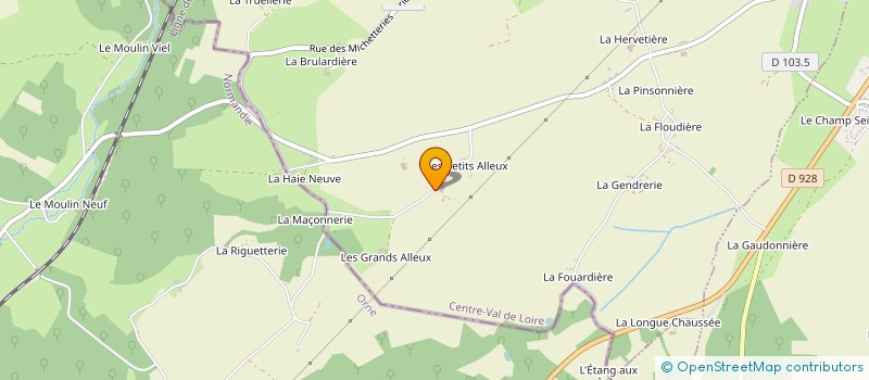 localisation de l'entreprise MONSIEUR CHRISTIAN GUERIN à VAUPILLON