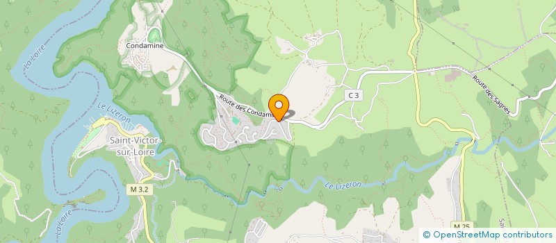 localisation de l'entreprise MONSIEUR CHRISTIAN GUERRA MUXAGATA  SAINT-ETIENNE