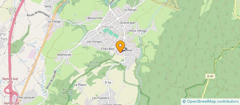 localisation de l'entreprise MONSIEUR CHRISTIAN GUERRAZ à ANNECY