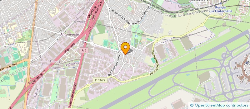 localisation de l'entreprise MONSIEUR CHRISTIAN GUERREIRO  WISSOUS