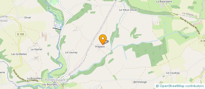 localisation de l'entreprise MONSIEUR CHRISTIAN GUESNON à CONDE-EN-NORMANDIE