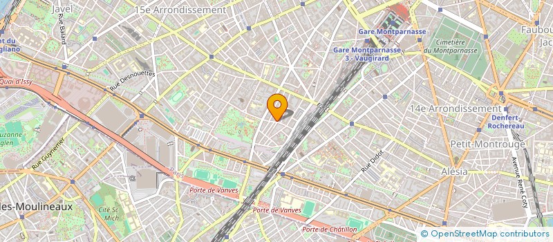 localisation de l'entreprise MONSIEUR CHRISTIAN GUIBERT  PARIS