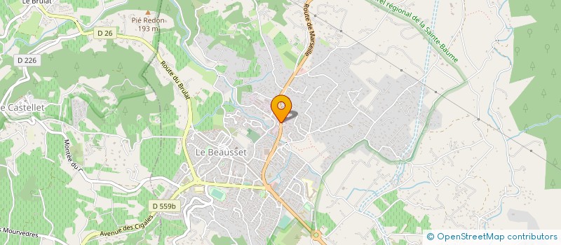 localisation de l'entreprise MONSIEUR CHRISTIAN GUIBILATO  EVENOS