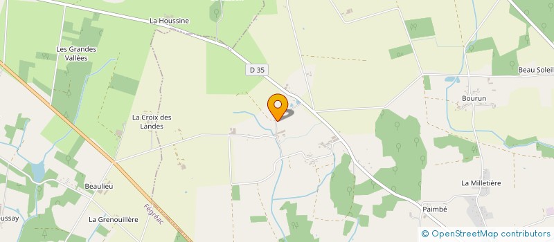 localisation de l'entreprise MONSIEUR CHRISTIAN GUICHARD  PLESSE