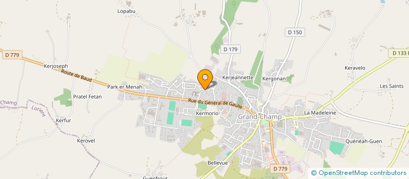 localisation de l'entreprise MONSIEUR CHRISTIAN GUIHENEUF  BRANDIVY