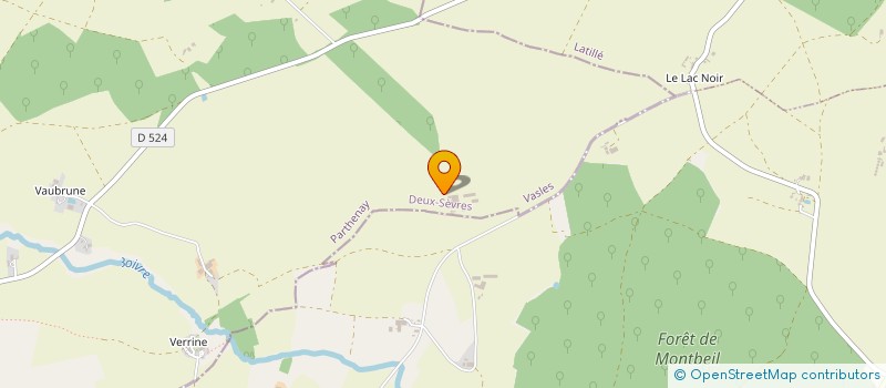 localisation de l'entreprise MONSIEUR CHRISTIAN GUILBARD  VASLES