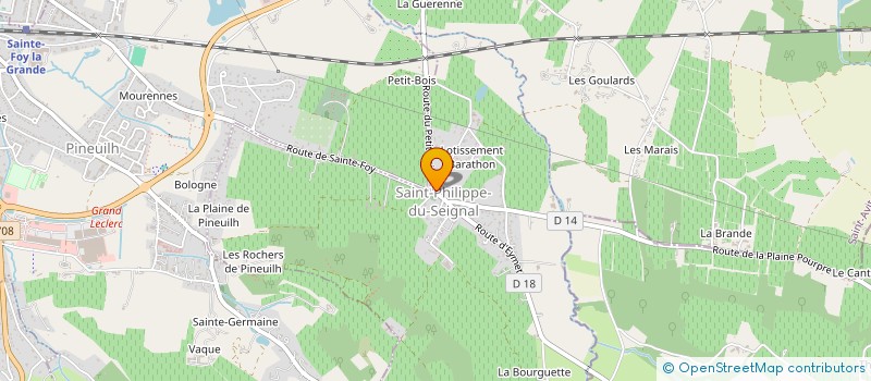 localisation de l'entreprise MONSIEUR CHRISTIAN GUIONIE  SAINT-QUENTIN-DE-CAPLONG