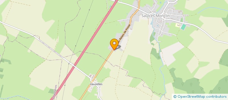 localisation de l'entreprise MONSIEUR CHRISTIAN GUIRRIEC  SAULCES-MONCLIN