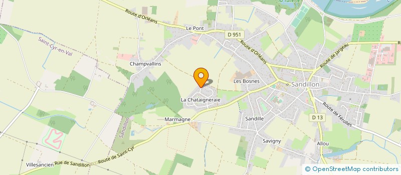 localisation de l'entreprise MONSIEUR CHRISTIAN GUITTARD  SAINT-HILAIRE-TAURIEUX