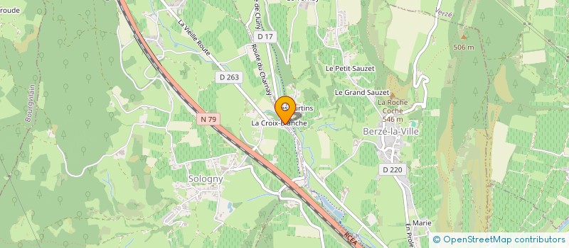 localisation de l'entreprise MONSIEUR CHRISTIAN GUY  SOLOGNY