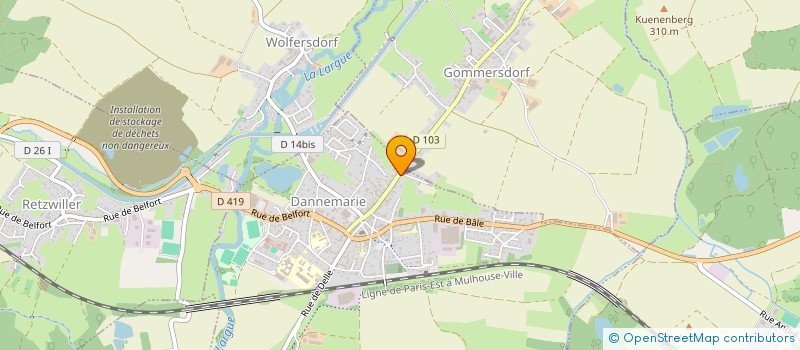 localisation de l'entreprise MONSIEUR CHRISTIAN HAENNIG à GOMMERSDORF