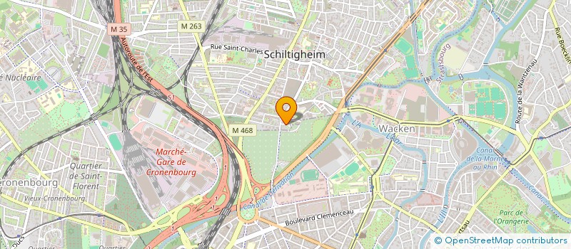 localisation de l'entreprise MONSIEUR CHRISTIAN HAERRIG à SCHILTIGHEIM