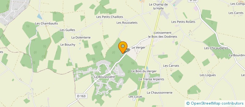 localisation de l'entreprise MONSIEUR CHRISTIAN HAMARD à CHUELLES
