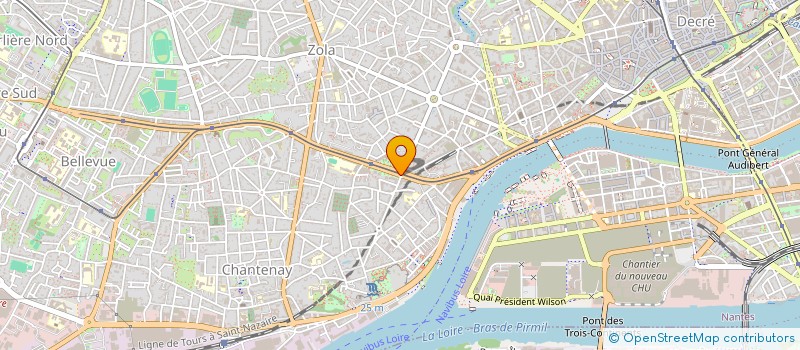 localisation de l'entreprise MONSIEUR CHRISTIAN HAMON à NANTES