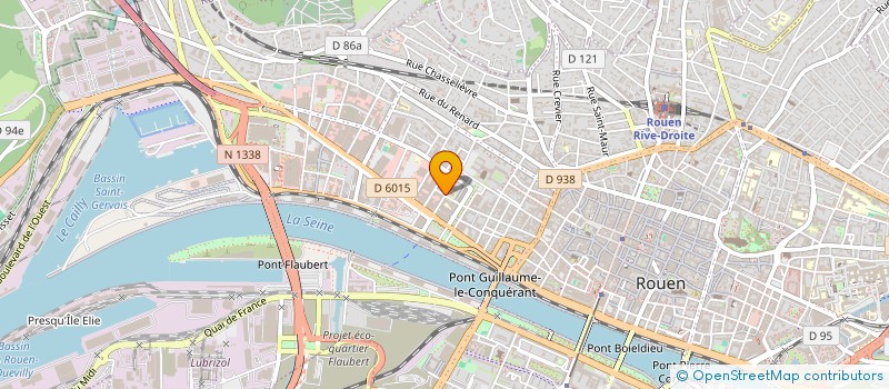 localisation de l'entreprise MONSIEUR CHRISTIAN HARTER  ROUEN