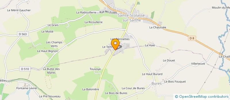 localisation de l'entreprise MONSIEUR CHRISTIAN HAU à LALEU