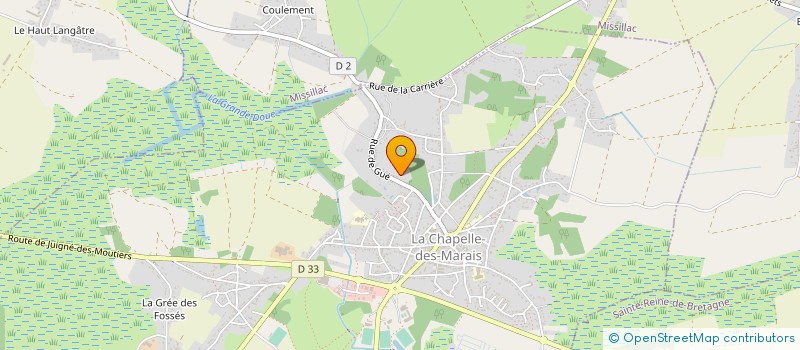 localisation de l'entreprise MONSIEUR CHRISTIAN HEBEL  ASSERAC