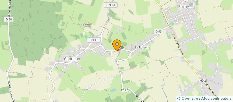 localisation de l'entreprise MONSIEUR CHRISTIAN HECHELSKI à COBRIEUX