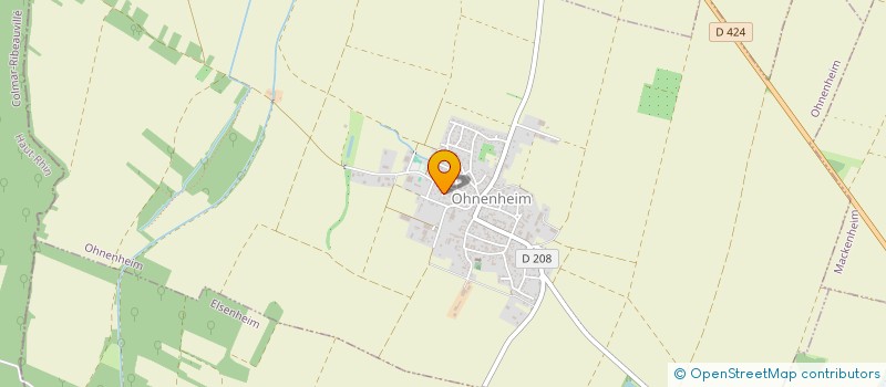 localisation de l'entreprise MONSIEUR CHRISTIAN HEINFLING  OHNENHEIM