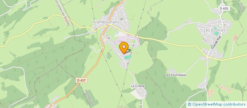 localisation de l'entreprise MONSIEUR CHRISTIAN HEITZ  FRAUENBERG