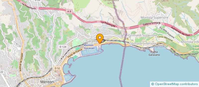 localisation de l'entreprise MONSIEUR CHRISTIAN HENNEBOIS à MENTON